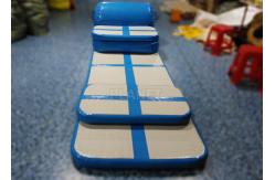 China Portable Inflatable Air Track , Customized Air Tumble Track For Home supplier