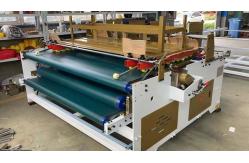 China Folding And Gluing Corrugated Carton Box Machine PLC Control System supplier