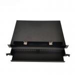 24 Core Rack Mount Splicing Termination Box Fiber Optic Patch Panel for sale