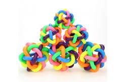China Multi Function Rubber Tennis Balls Pet Chew Toys For Dog Training Interactive supplier
