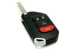 China Red And Black Car Remote Starter And Alarm System For Wrangler JL supplier