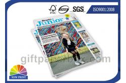 China Professional Glossy Magazine / Brochure Printing Service With Art Paper Or Fancy Paper supplier