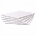 White Formaldehyde Free Fiberglass Heat Insulation Materials Glass Wool Board Blanket for sale