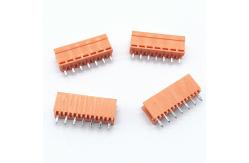 China HT396V 3.96mm Pitch Pluggable Screw Terminal Block Vertical Angle Male supplier