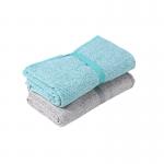 Quick Dry Microfiber Suede Blue Beach Towel Blanket Custom 19x39 Inch for sale