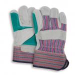 Palm Reinforced Leather Gloves Customized Leather Work Gloves For Welding for sale