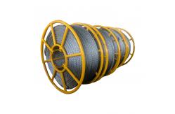 China High Tensile Galvanized 13mm Anti Twisting Braided Steel Wire Rope Applied Transmission Line supplier