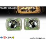 Impact Resistant IP68 Long Range Cordless Mining Lights For Hiking , Lithium Ion Battery for sale