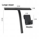 Versatile T Shaped Silicone Blade Shower Squeegee for sale