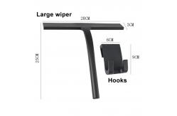 China Multifunctional Silicone Window Squeegee Wiper With Hook supplier