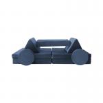 100% Polyurethane 10Pcs Foam Toddler Kids Play Sofa ‎Machine Wash