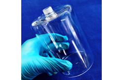 China Custom High Purity High Temperature Sealed Laboratory Quartz Thread Pipe supplier