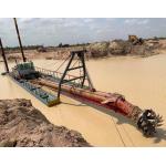 The 14inch model dredger equipment is designed as a three-body assembly structure for sale