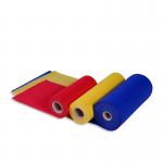 Red Blue Yellow PP Spunbond Non Woven Fabric Rolls For Shopping Bags for sale
