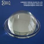 High Transmission Pyrex Glass Lens Glass Aspheric Lens For Led Light Cover