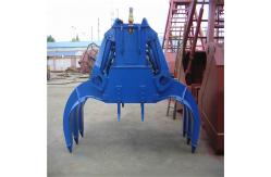 China Electric Mechanical Grapple Clamshell Grabber For Crane And Excavator supplier
