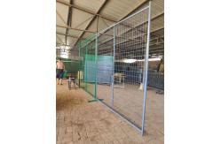 China Power Coated Movable Temporary Fence 6x10ft Welded Fencing Simple Structure supplier