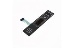 China Key Option Embossing PET Membrane Switch for Industrial Control and Medical Equipment supplier