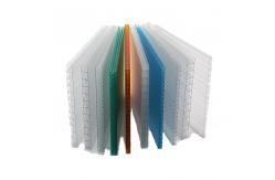 China Transparent 2.1m Width Polycarbonate Hollow Sheet supplier