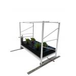2ft*12ft Hydroponic Growing Rack Aeroponic Growing System With Cloner Bucket for sale
