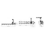 Robot Linear Track Rlc2000 High Precision 0.05mm Maximum Effective Travel 30m for sale