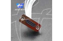 China J30JB SERIES glass sintered gas sealed rectangular electrical connector, J30JB-13TJL-Q9 supplier