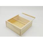 Customized Transparent Pull-Out Box Acrylic Box Rectangular Wooden Box Wedding Hand Gift Box for sale