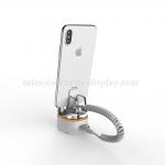 Alarm and Charging Acrylic Secure Display Stand For Smartphone for sale