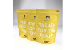 China CMYK Pet Food Packaging Aluminum Foil Bag Stand Up With Zipper supplier
