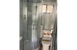 China Aluminium Sliding Windows Expandable Container House with Led Natural Light supplier