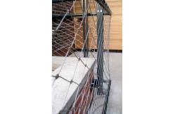 China 1.2mm Stainless Steel Balustrade Mesh , Stainless Steel Banister Guard Netting supplier