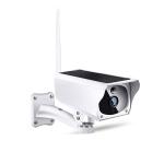 Battery Operated Wifi Security Camera With Solar Panel Night Vision 2 Way Audio for sale