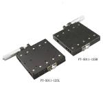 Single Shaft Manual Linear Stage Left And Right 125mm×125mm Platform for sale