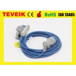 Factory Price Reusable Mindray T5/T8 Oximax TPU Round 8pin Adult Finger Clip Spo2 Sensor Probe for sale