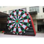 5mH Interactive Inflatable Sports Games Blow Up Soccer Dart Board With Velcro Balls for sale