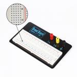 ZY-1201 Solderless Prototype Breadboard  830 Tie-points Board with Metal Plate for sale