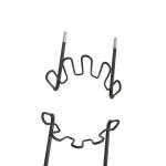 300W-3000W MoSi2 Heating Element 1800C Moly Disilicide Spiral Shape for sale