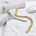 Jewelry Pentagram Star 18k Gold Bracelet Diamond Zircon For Women Men for sale