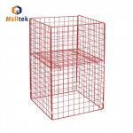 Supermarket Promotion Container Wire Mesh Stacking Baskets for sale