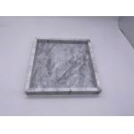 Rectangle Stone Serving Tray 100% Natural Marble Surface Edge for sale
