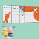 Famous Parcel Box Delivery Lockers For School Logistic Building Apartment for sale