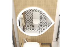 China Rust Resistant Vanity Mirror With Lights Customizable Light Up Makeup Mirror supplier