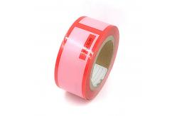 China 10m Length 65mic Security Seal Stickers , Adhesive Tape Rolls For Serial Number supplier