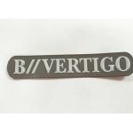 Customized logo patches 3D soft plastic PVC embossed silicone rubber patch for sale