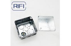 China Secure Housing Electrical Junction Box With Galvanized Steel Cover Material supplier