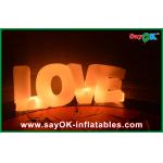 Customized Inflatable Alphabet Letters Numbers with LED Lights for Advertising or Concert Music Touring for sale