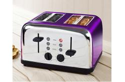 China Small Kitchen Appliances 4 Piece Toaster Bread Machine Defrost Function supplier