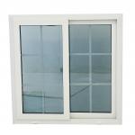 China Effortless Maintenance And Cleaning UPVC Sliding Window And Door With 82mm Profile Details factory