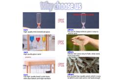 China 3 4 5 Minute Sand Timer Hourglass Custom Hourglass Timer Free Sample supplier