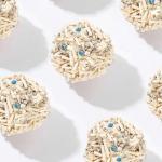 Mixed Tofu Bentonite Cat Litter 1.5mm 1.8mm 2.0mm Strong Clumping Cat Litter for sale